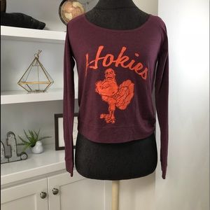 Virginia Tech Hokies Long Sleeve Tee Sz M